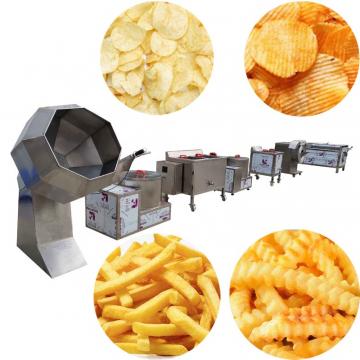 Frozen French Fries Automatic Potato Chips Making Machine Energy Saving