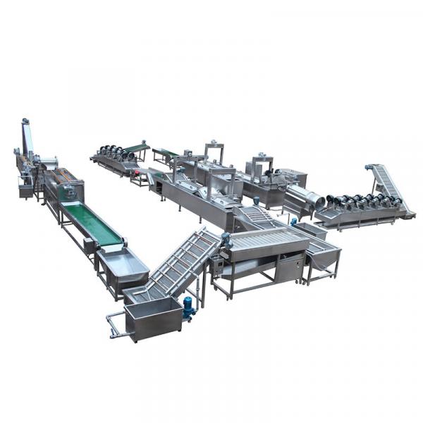 Hot sale frozen potato french fries fried production line/automatic potato chips making machine price factory #1 image